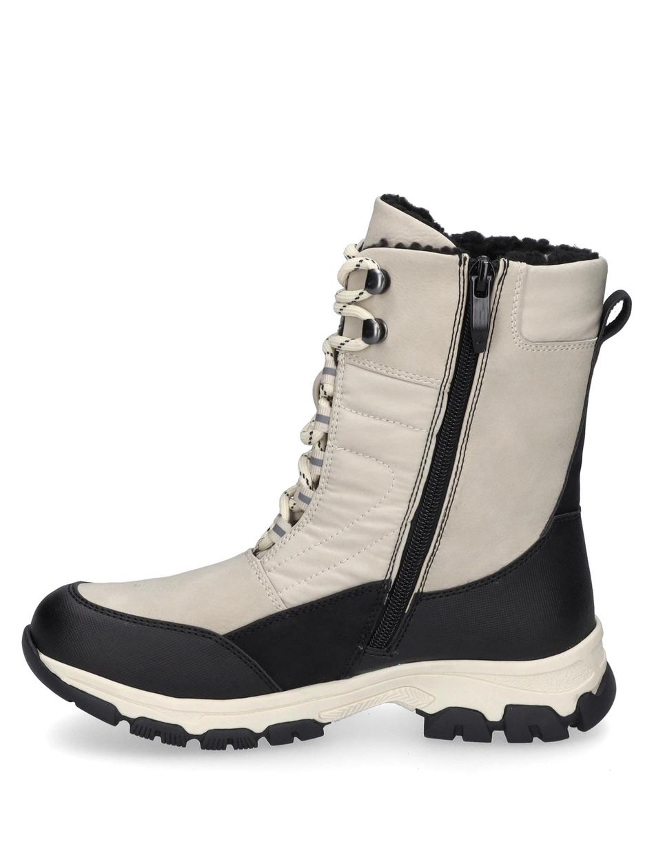 Stiefel Chambery 02, schwarz-offwhi
