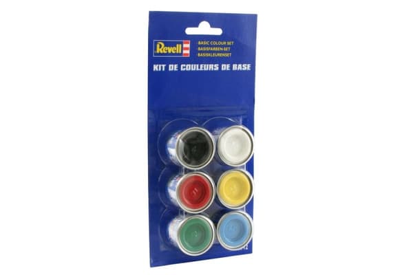Revell Emalje Basic fargesett 6x14ml
