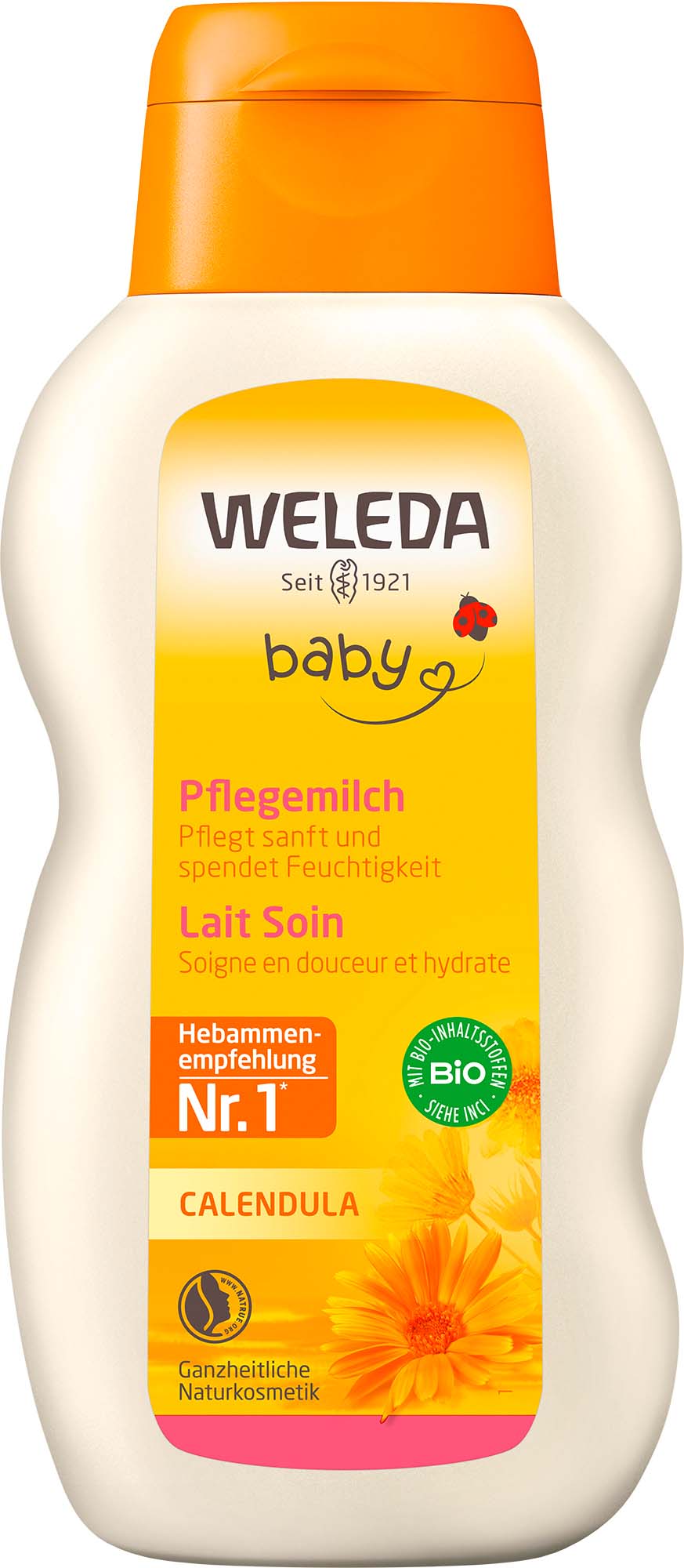 Weleda BABY Pflegemilch Milch Calendula Fl 200 ml