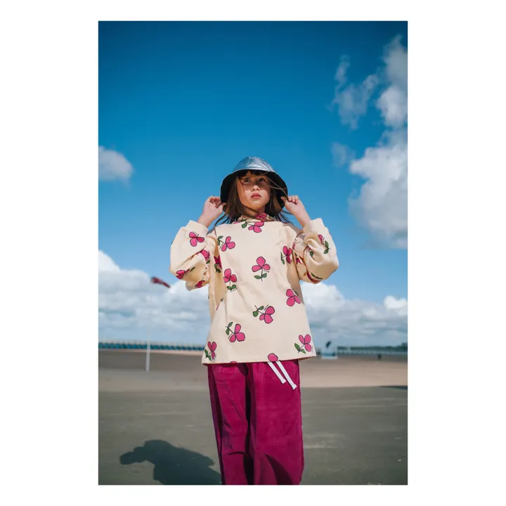 Daily Brat Hoodie Daily Flower | Crème
