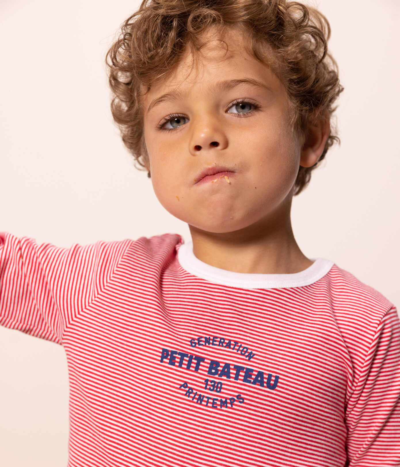 Pyjama milleraies en coton petite fille/petit garçon