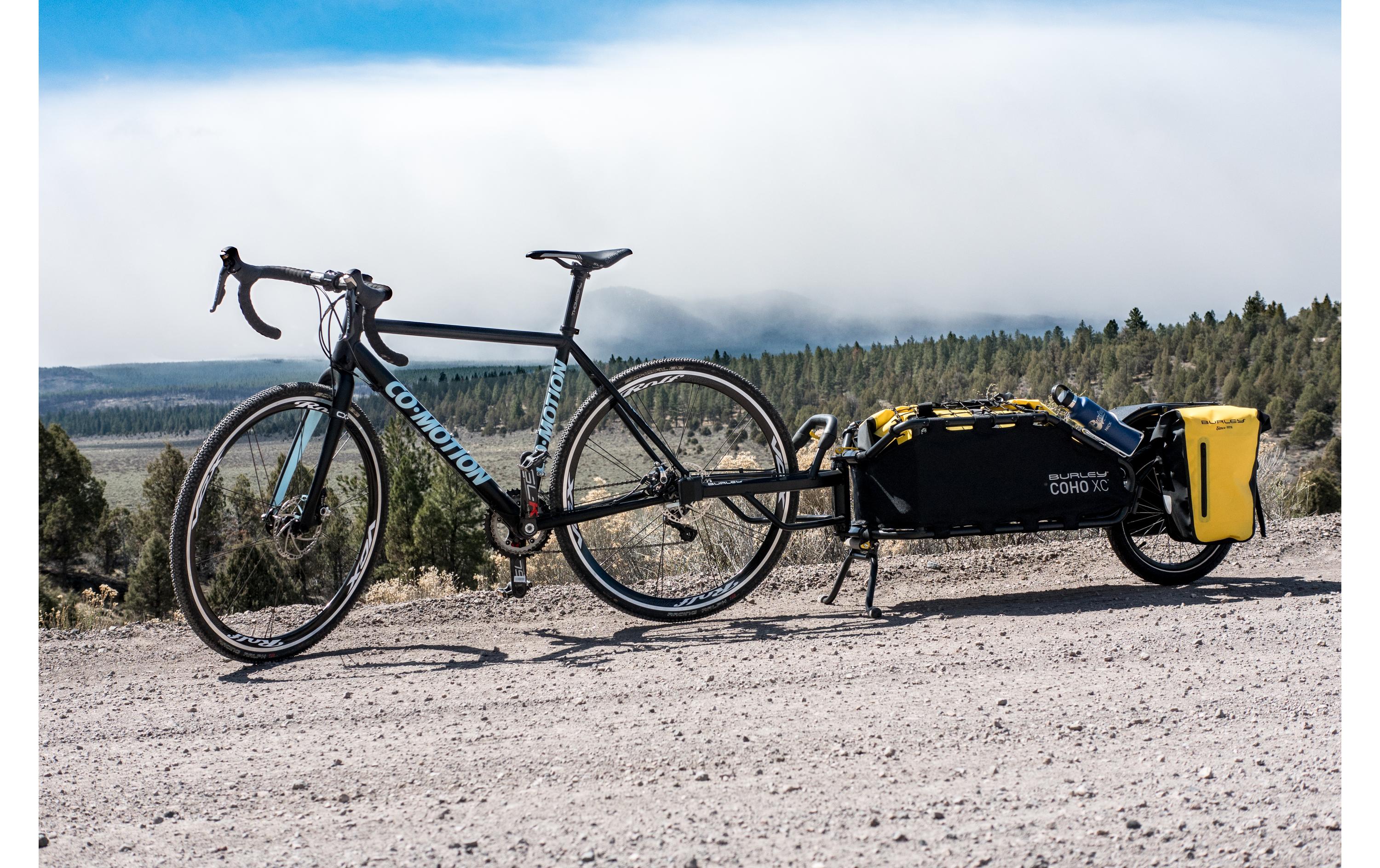 Veloanhänger Coho XC ohne Schnellspanner<br>Einradanhänger