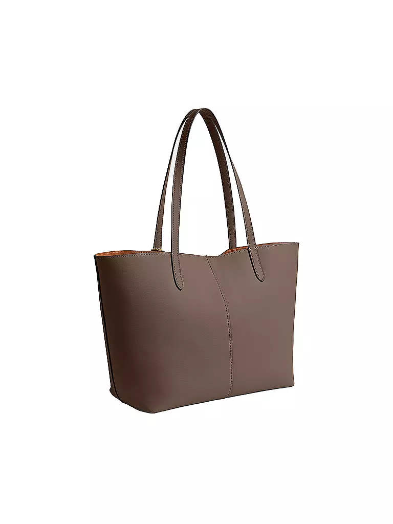 COACH Ledertasche - Shopper NORTH 32 grau