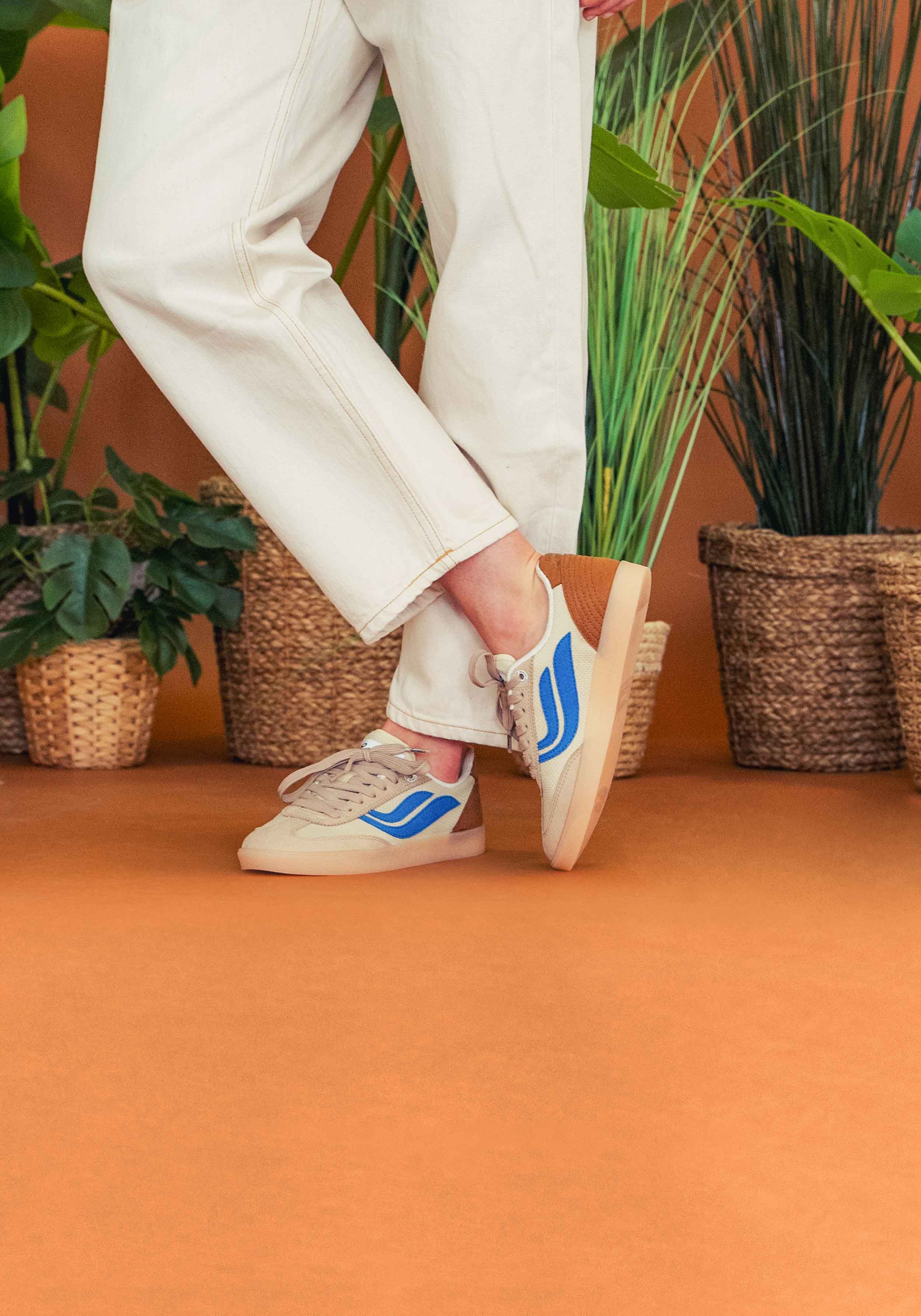 Genesis Sneaker G-Volley Mesh Beige/Lightbrown/Sand