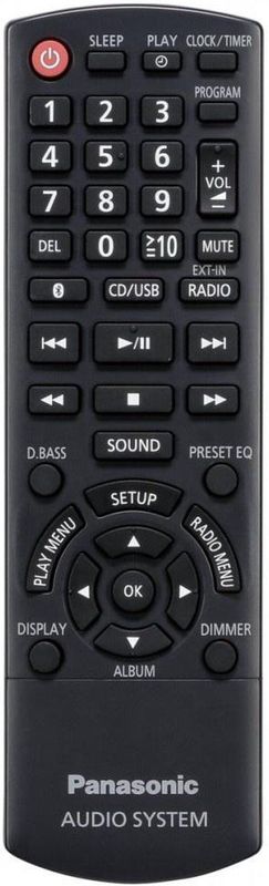 Panasonic - SC-PMX94EG-S - Micro HiFi System - Zilver