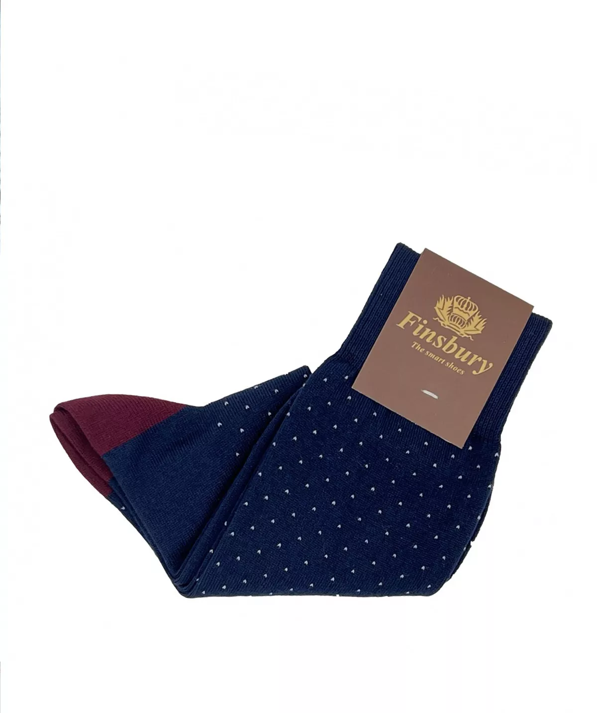 Chaussettes Marine et Bordeaux