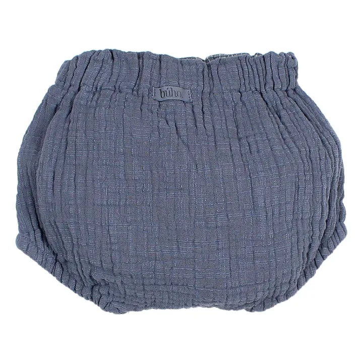 Búho Bloomer Mousseline | Bleu marine