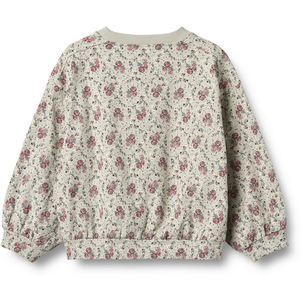 Køb Wheat Slightly Green Flowers Sweatshirt L/S Lia