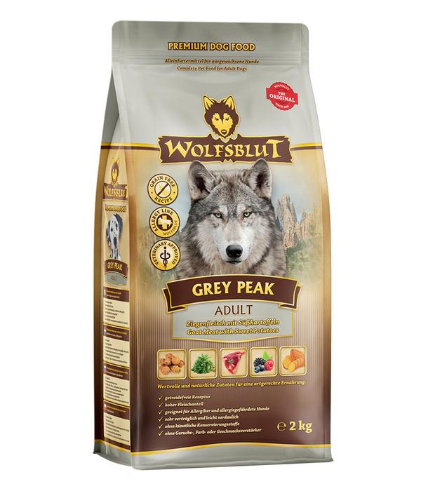 WOLFSBLUT Trockenfutter für Hunde Grey Peak,