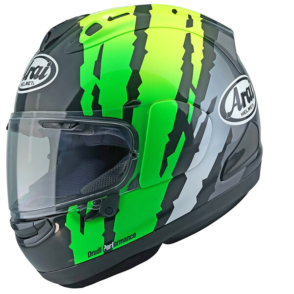 Arai - Casque RX-7V Evo Blade Noir / Vert / Jaune