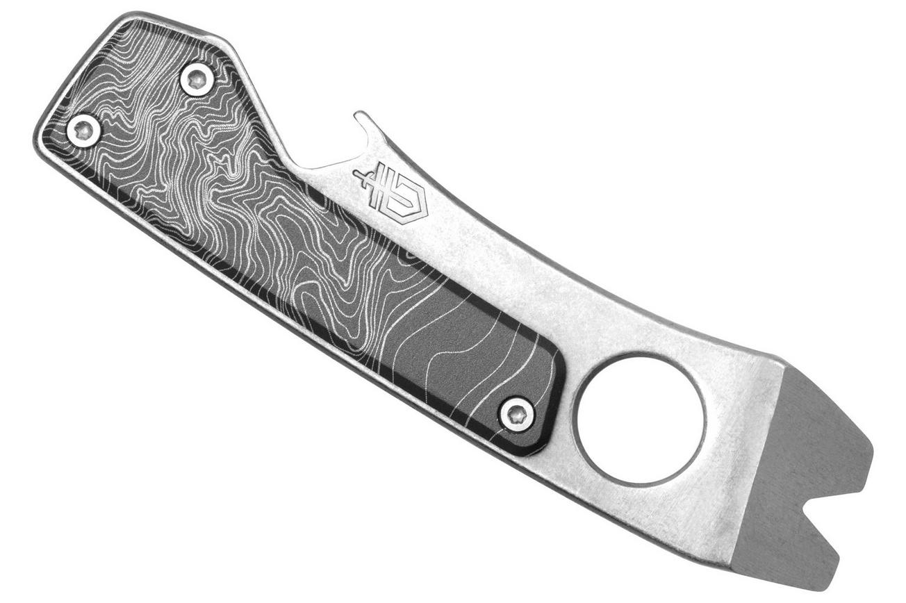 Gerber Chonk Topo Stonewashed, Black Aluminum 1064441 prybar