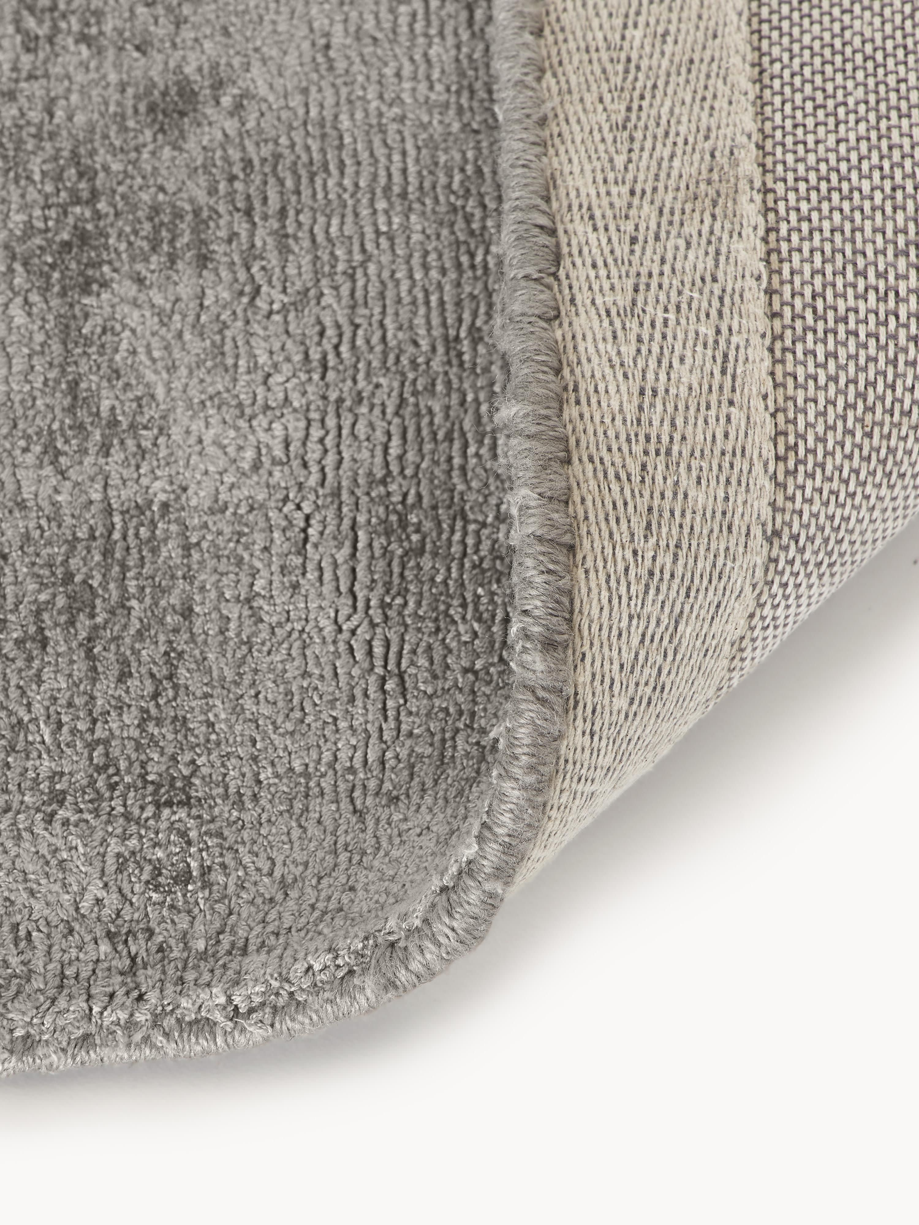 Handgeweven viscose loper Jane