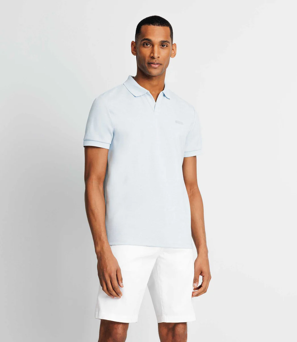 Polo avec flocage ciel