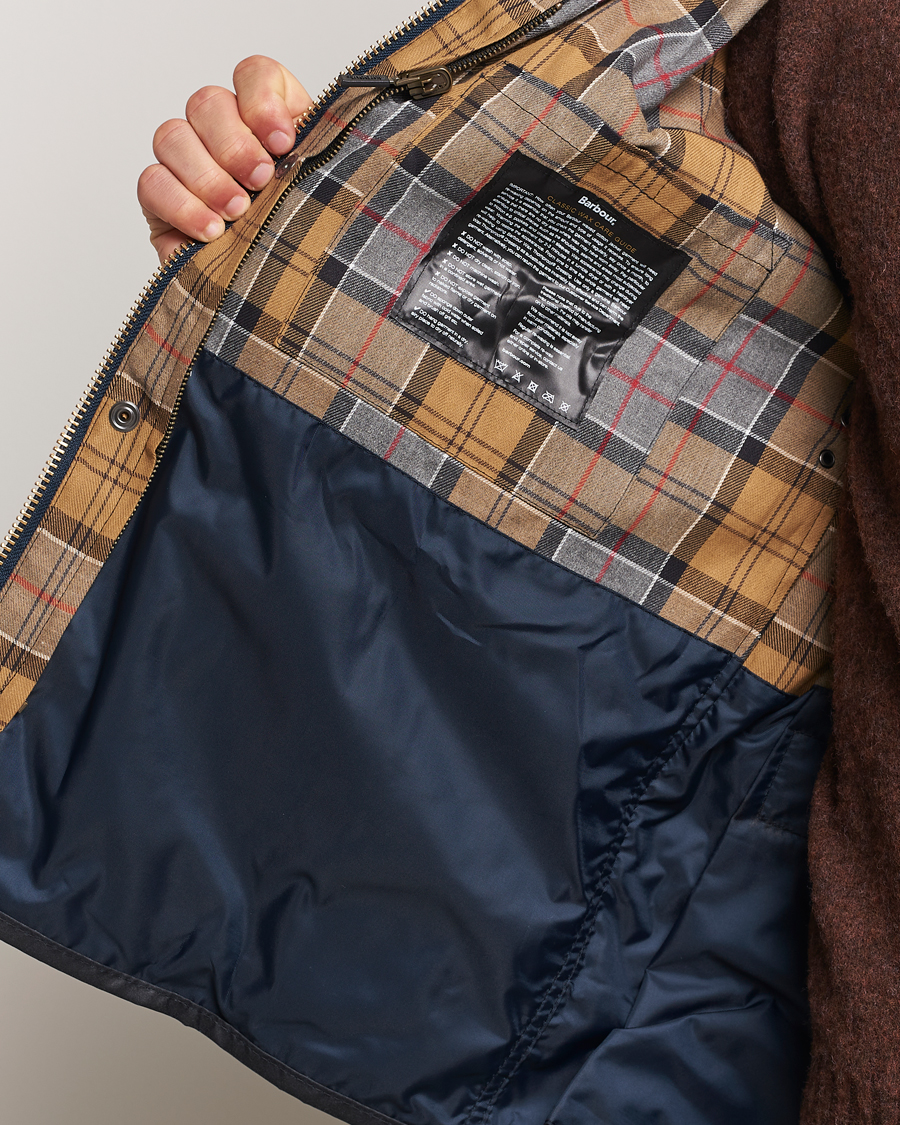 Barbour Lifestyle Bedale Wax Jacket Navy