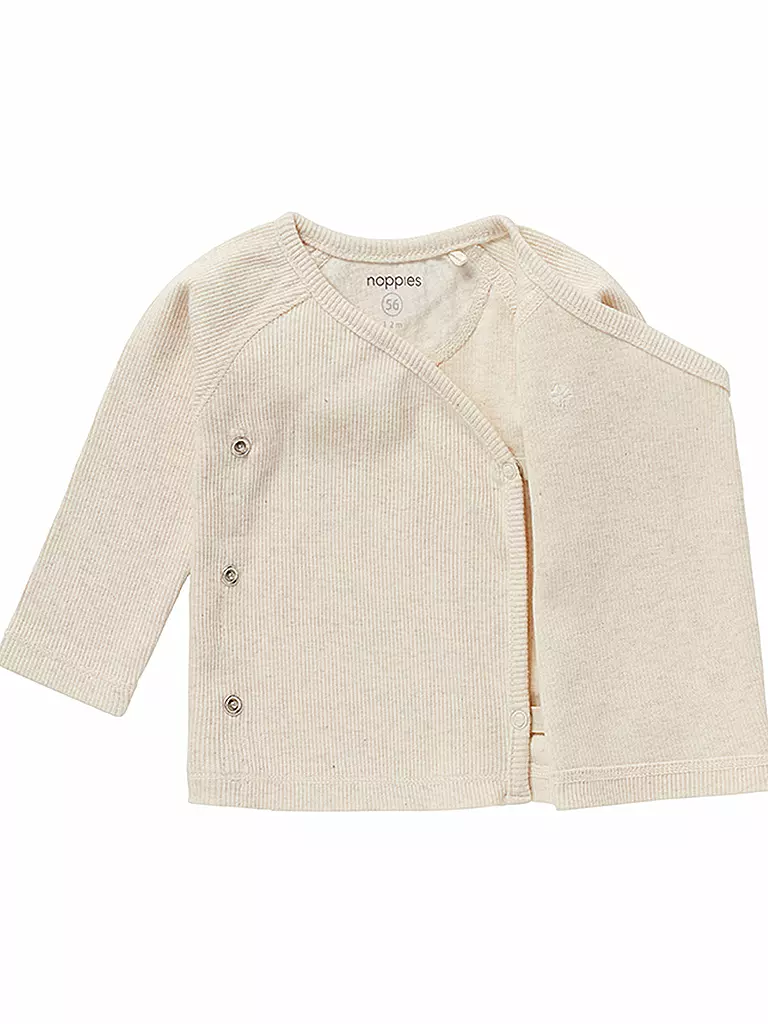 NOPPIES Baby Wickelshirt NANYUKI creme