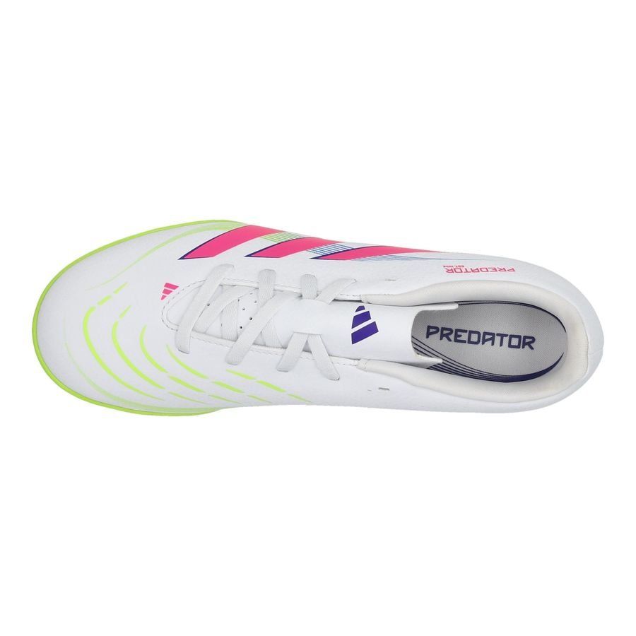 adidas Predator Club TF Celestial Victory - Blanc/Lucid Pink/Lucid Lemon Enfant