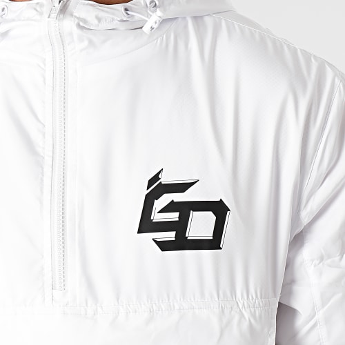 Coupe-Vent Logo Blanc