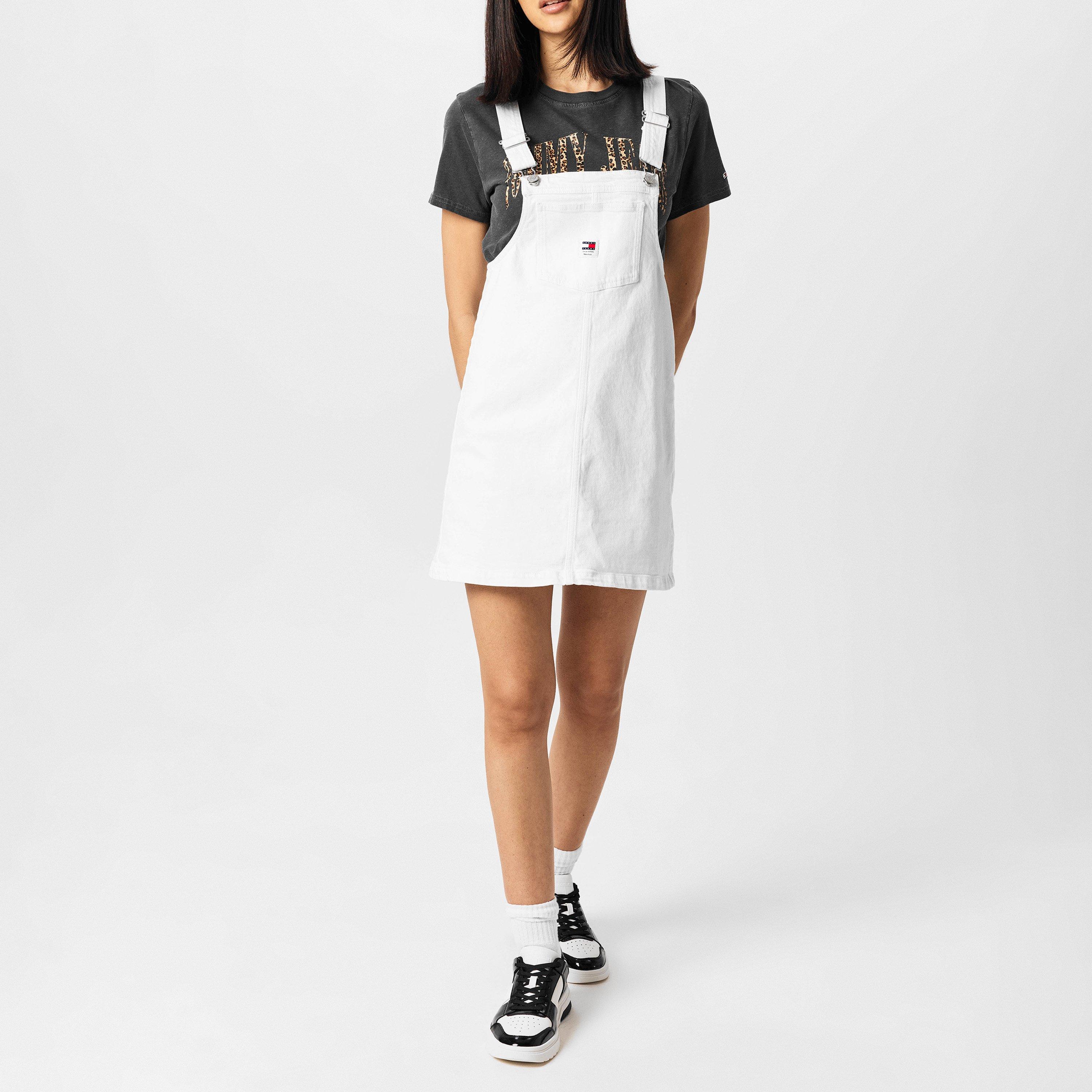 Tommy Jeans Pinafore Denim Dress