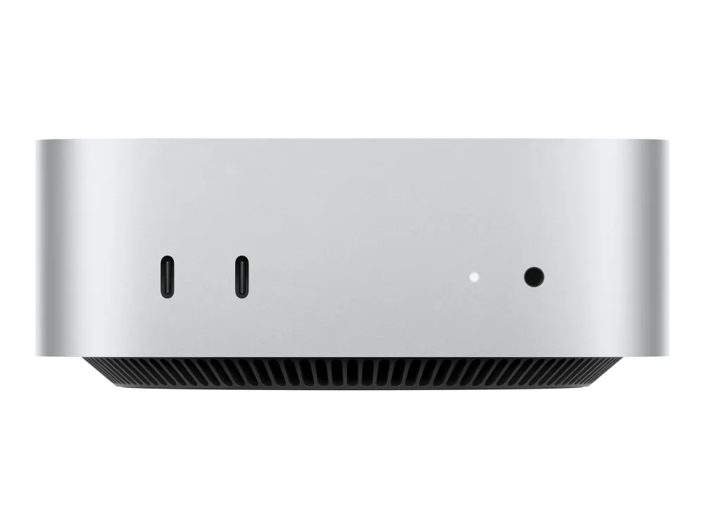 Apple Mac mini - M4 Pro - RAM 24 GB - SSD 512 GB - Apple M4 Pro 16-core - Gigabit Ethernet, IEEE 802.11ax (Wi-Fi 6E), Bluetooth 5.3 - macOS Sequoia 15.0 - skærm: ingen - sølv