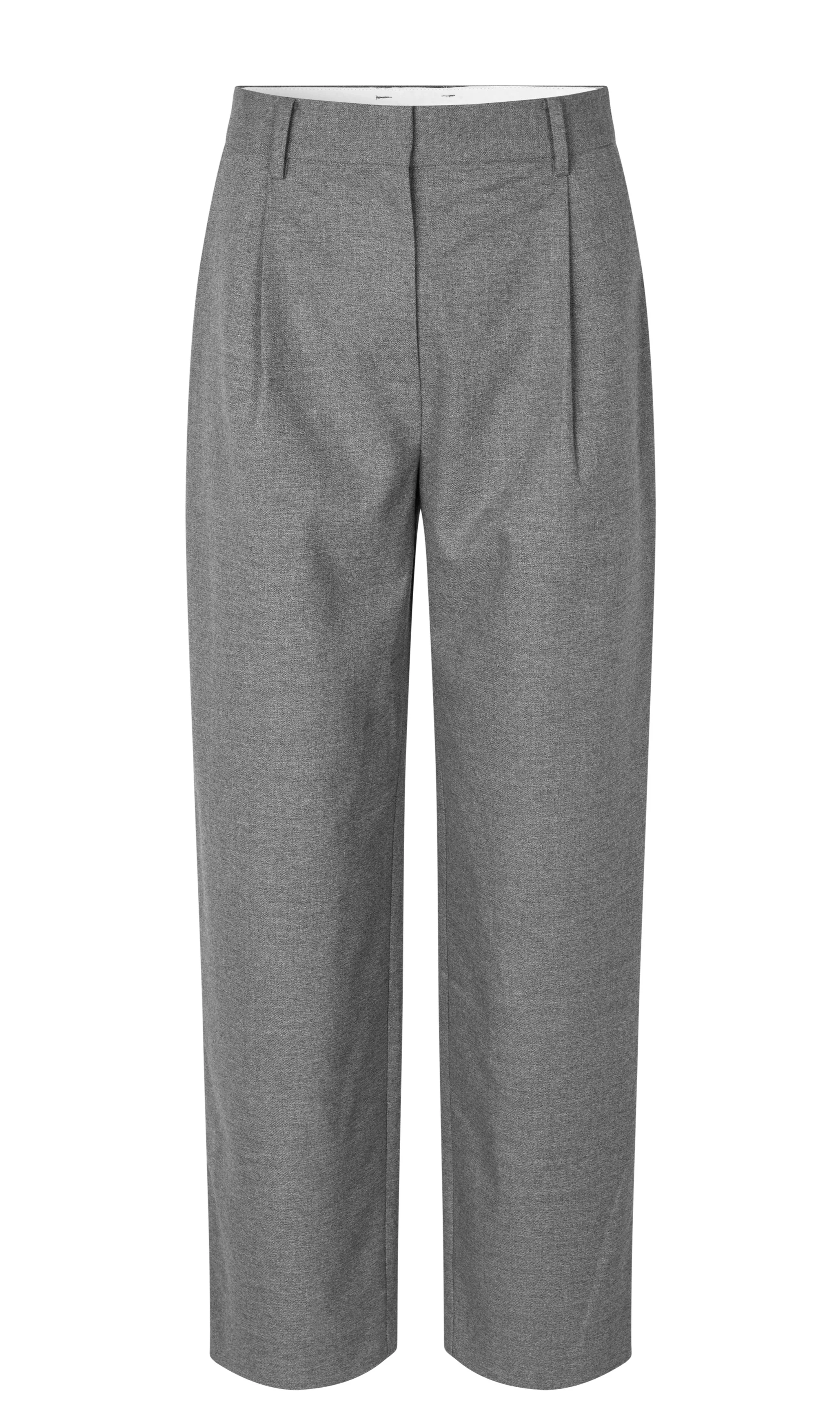 Samsøe Samsøe  Saagneta bukser - Grey Mel.