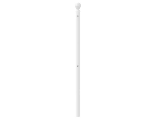 VIDAXL - Tête de lit métal blanc 100 cm