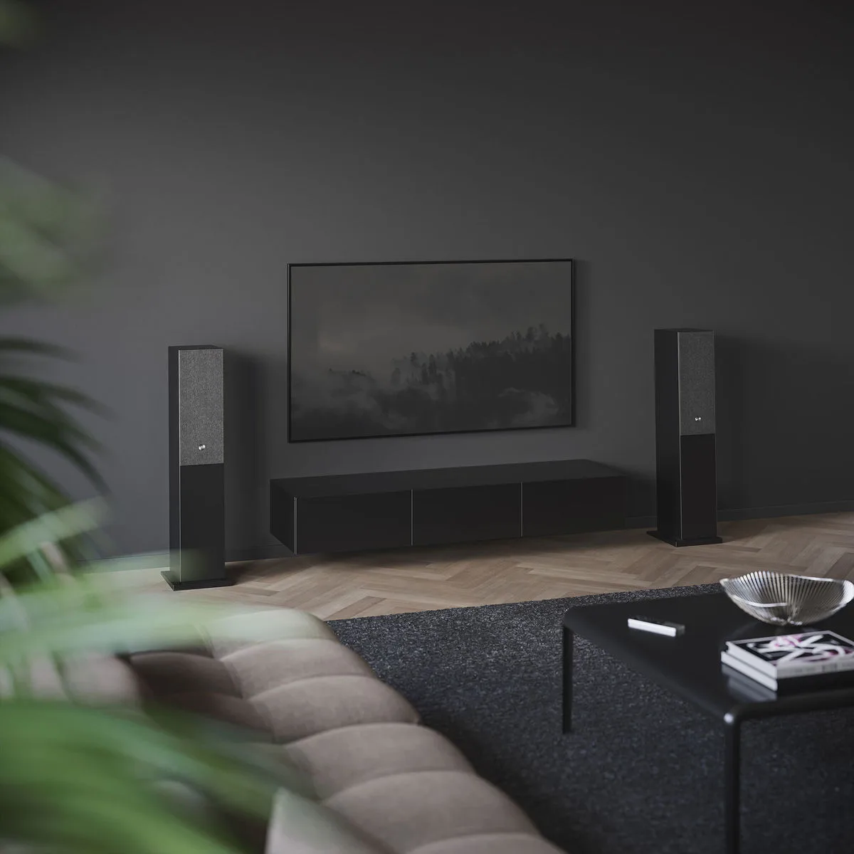 Audio Pro A48 Noir Enceintes sans fil hi-fi