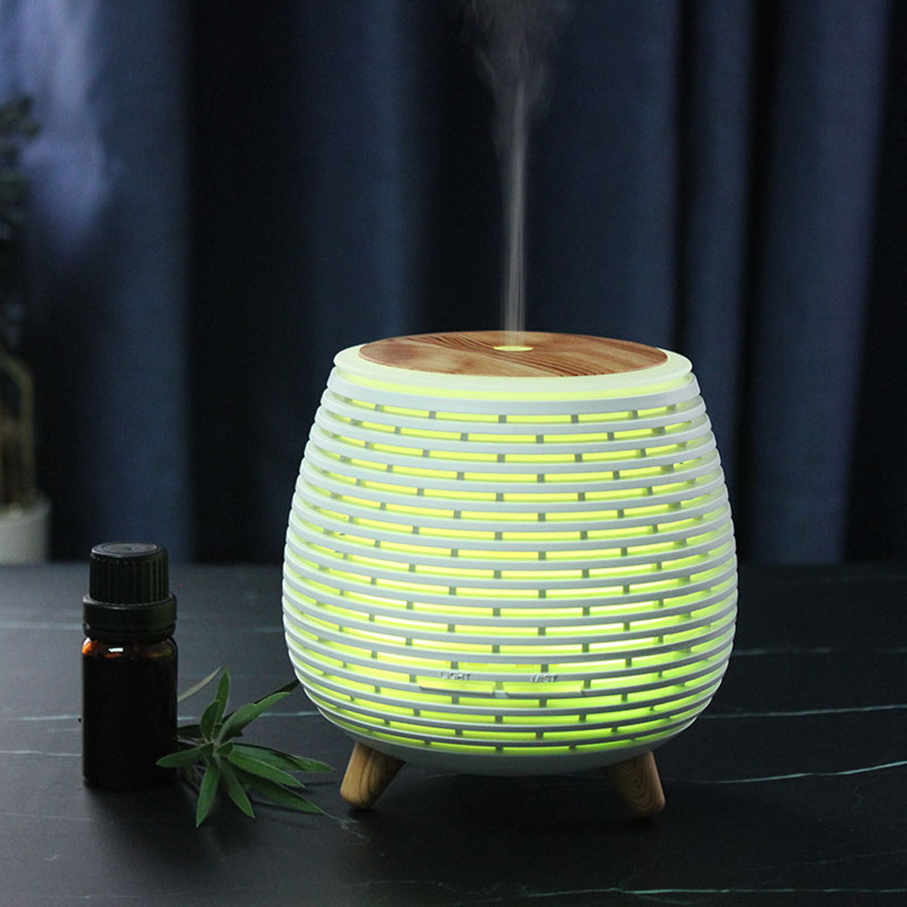 Yoghi Diffuseur d'arôme ultrasonique USB multicolore - 90 ml