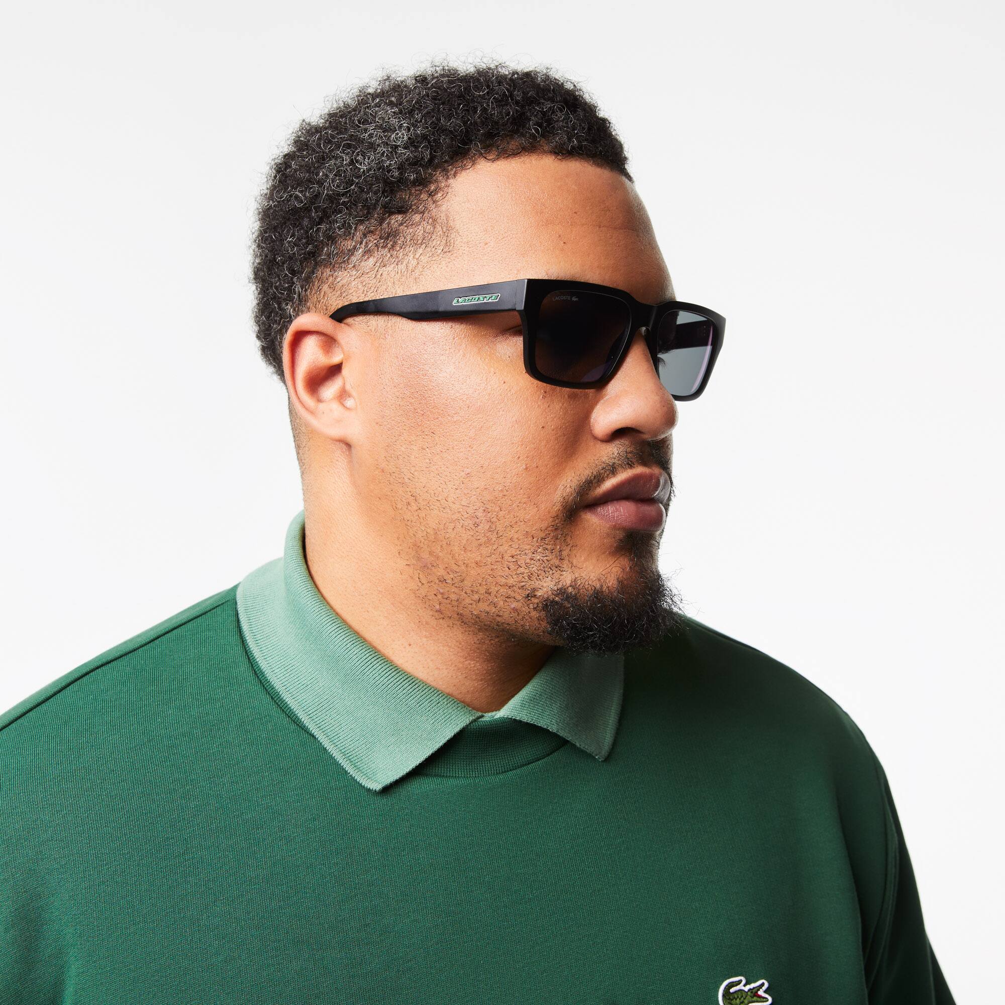 ACTIVE Sonnenbrille mit eckigem Rahmen Sonnenbrillen - Schwarz - Lacoste - Herren