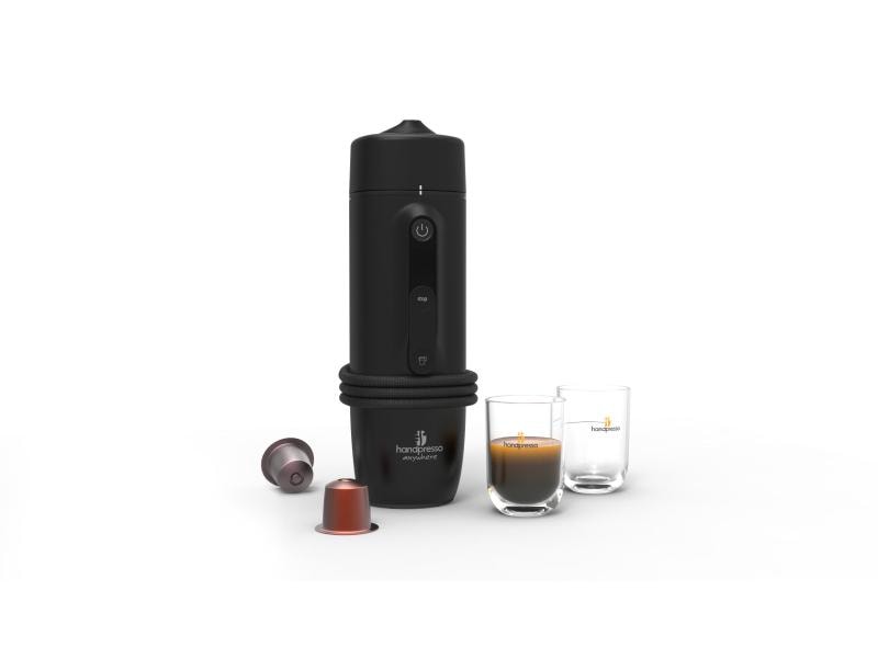 Handpresso Reisekaffeemaschine Auto Capsule Nespresso Kapse Frischen Kaffee direkt im Auto zubereiten