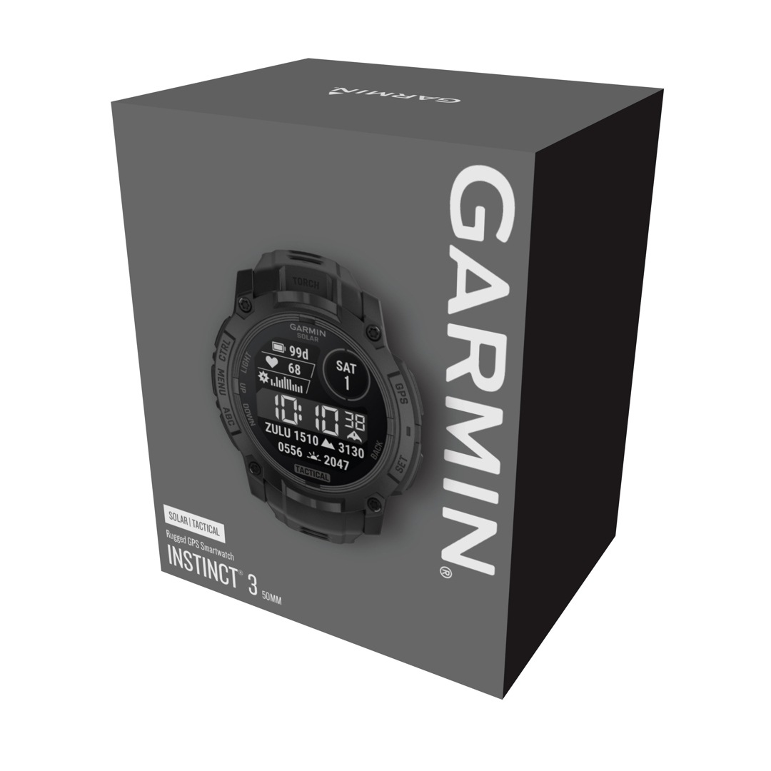 Garmin Instinct 3 – 50mm SOLAR Tactical Edition