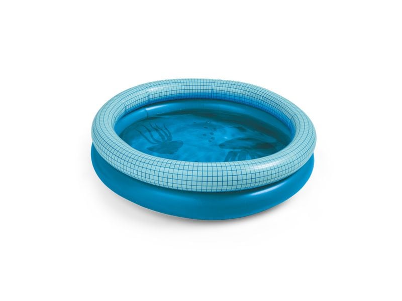 Quut Planschbecken Dippy – Ocean Ø 120 cm Aufblasbarer Pool