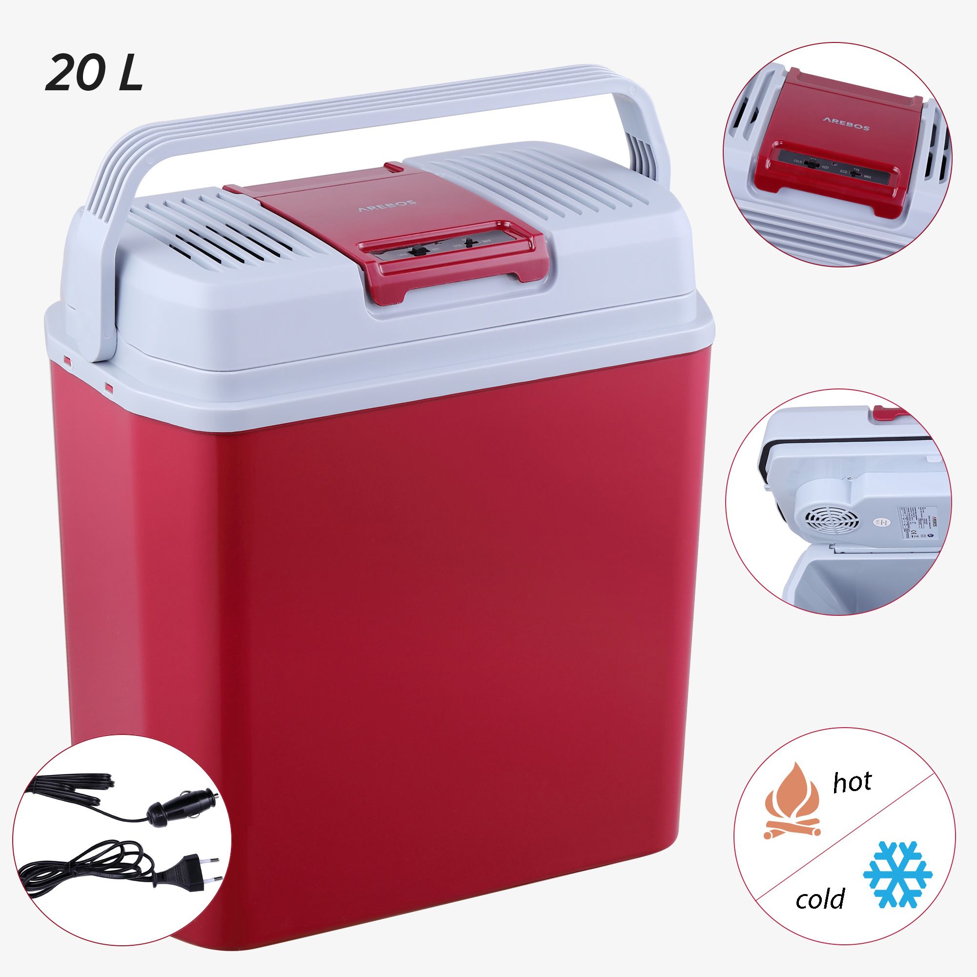 Thermoelektrische Kühlbox 20L