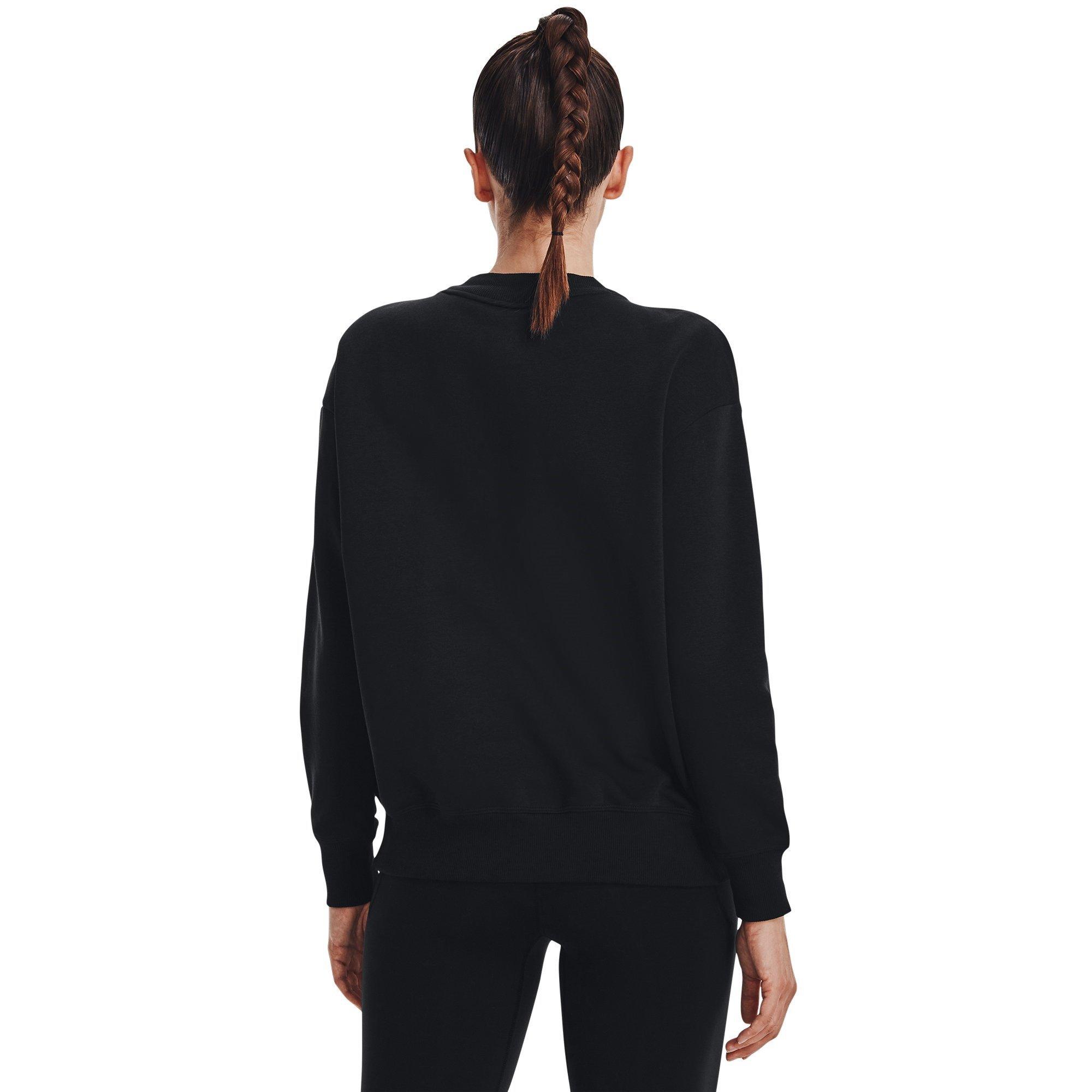 Under Armour Rival Crest Crew Sweatshirt Womens
