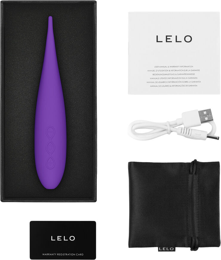 LELO LELO DOT Travel Klitoris Vibrator Lilla