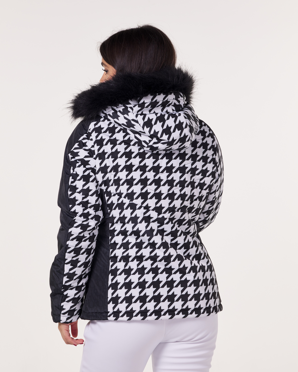 Bumpro Whistler Padded Ski Jacket Black\White