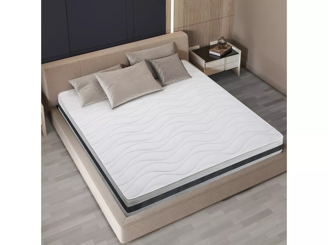 Matelas ESSENTIAL 180 X 200 Waterfoam Hypoallergénique 20CM made in Italy