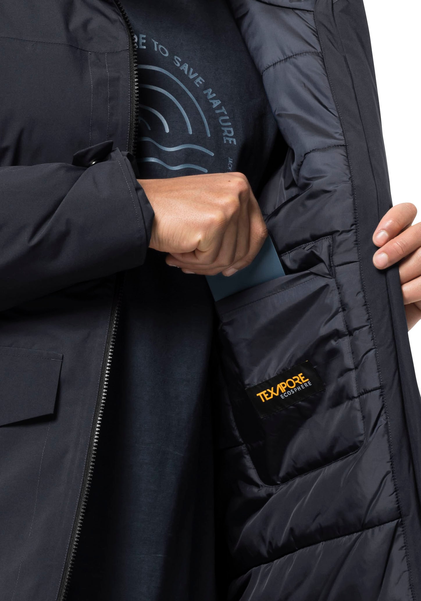 Jack Wolfskin Funktionsparka »KOENIGSBAU« mit Kapuze Wärmend, winddicht, Übergangsjacke