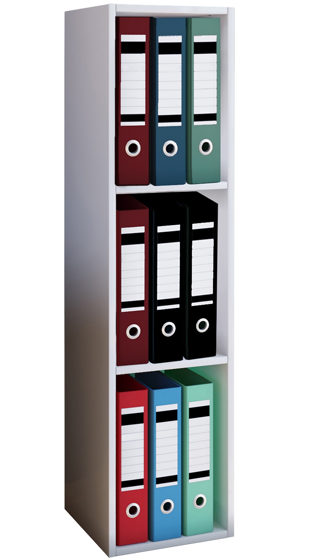 VCM Holz Büro Stand Regal Bücher Ordner Aktenregal Ordnerregal Bücherregal Offas 3f