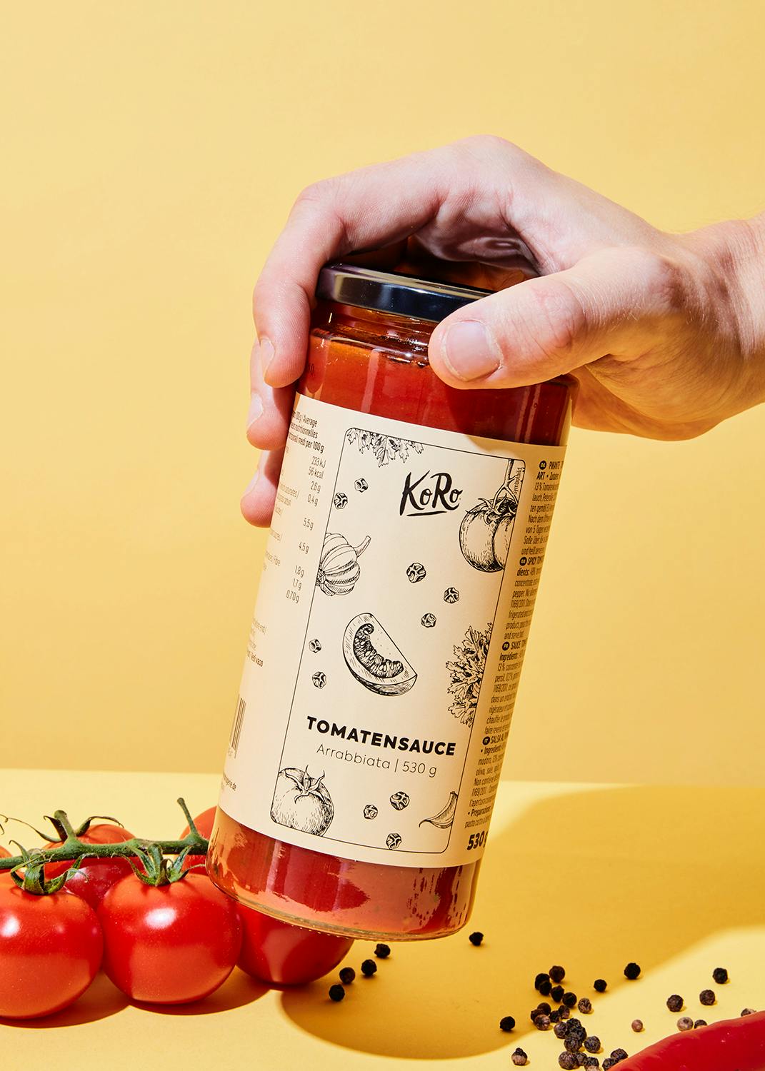 Tomatensoße Arrabbiata 530 g