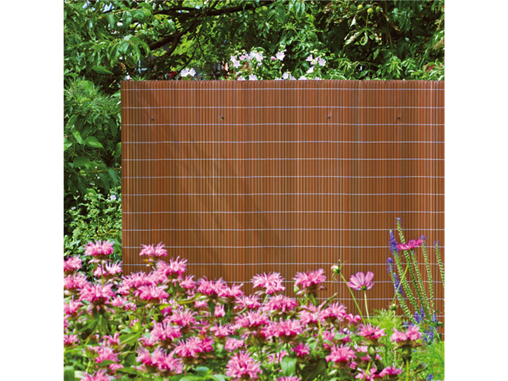 Videx 180 x 300 cm PVC balkonscherm - Brown
