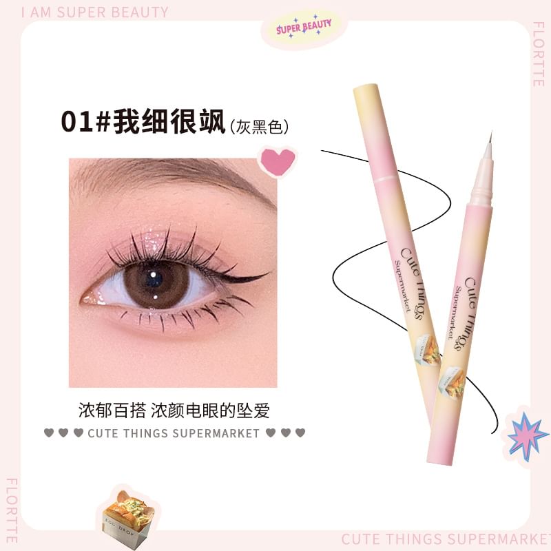 FLORTTE - VLOEIBARE EYELINER - 4 kleuren