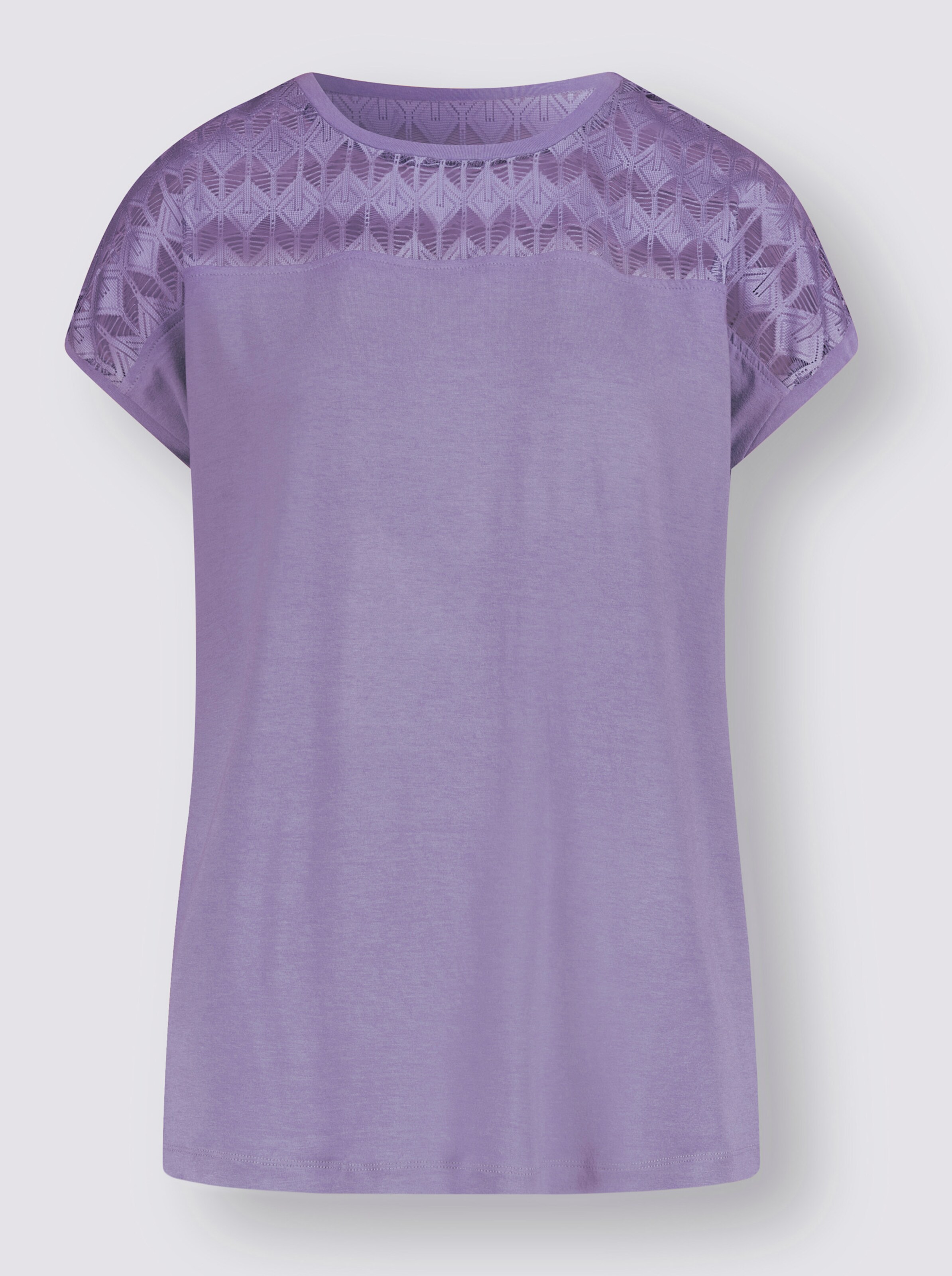 Rundhals-Shirt