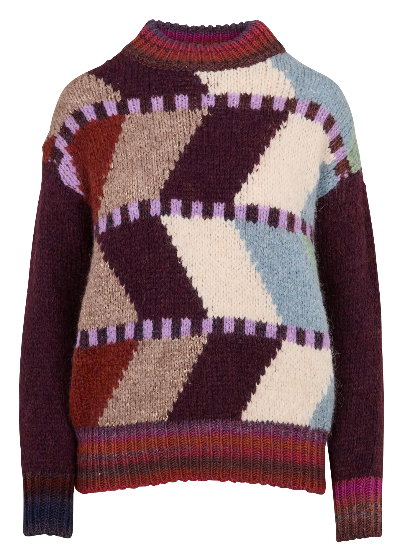 CASSIUS - Pull col rond| Rouge