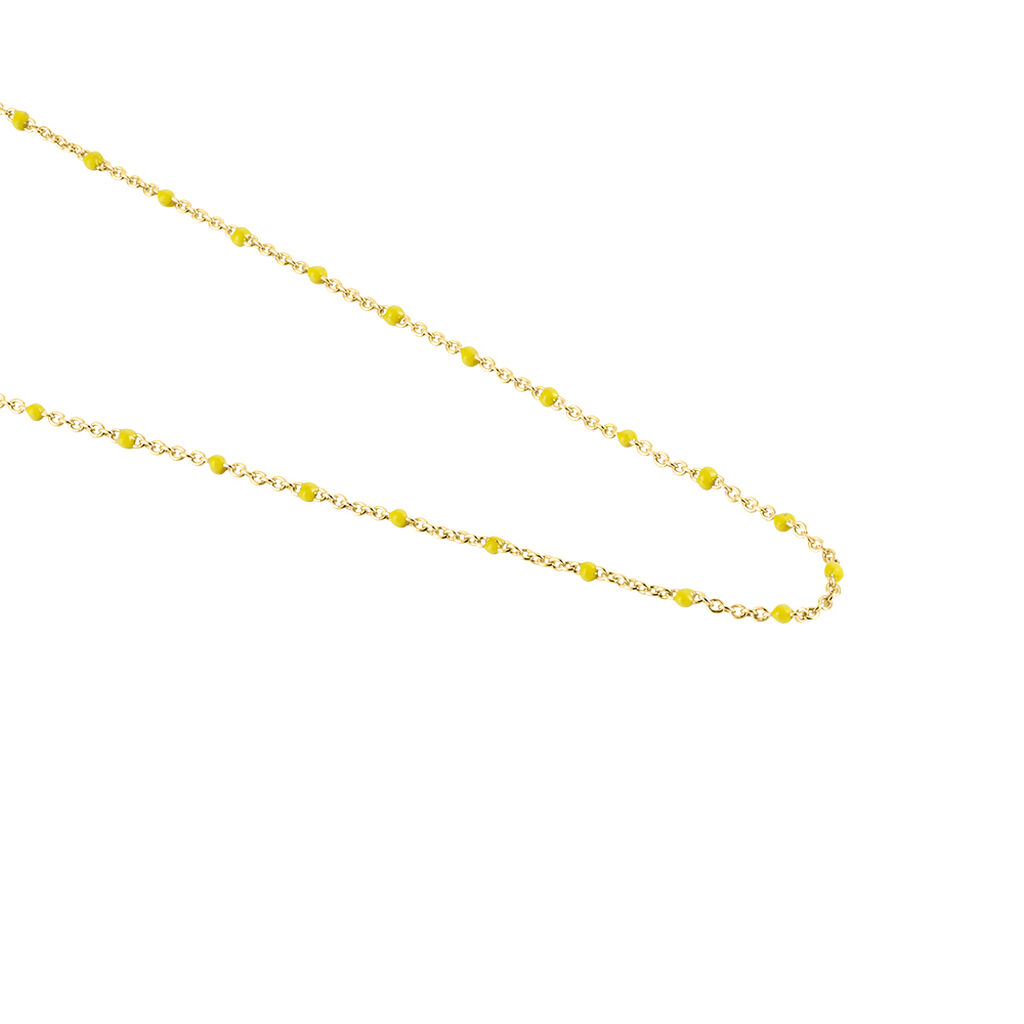 Collier Argent Dore Alize