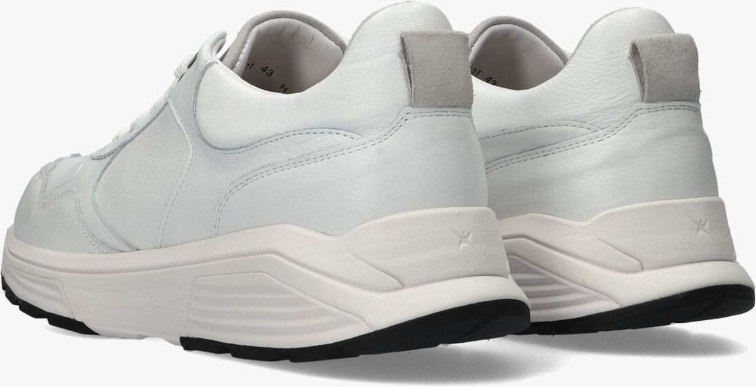 witte xsensible lage sneakers rialto