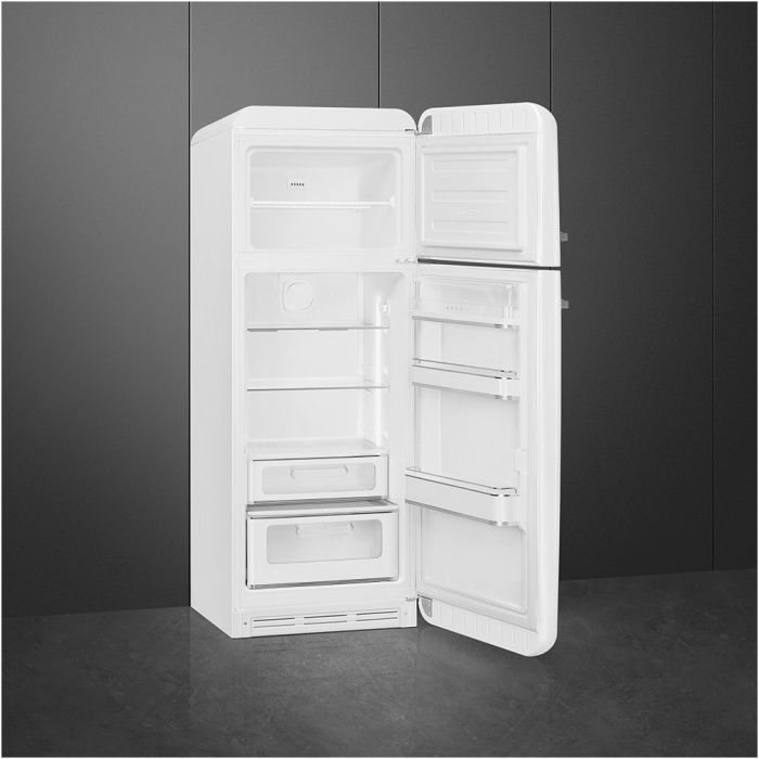 SMEG Kühl- Gefrierkombination 50's Retro Style FAB30RWH5 Weiß