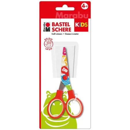 Marabu Kids Bastelschere mit stumpfer Spitze und Soft Griff