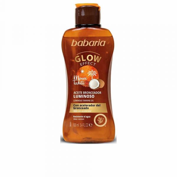 Autobronzeador Babaria Solar Aceite Monoi Tahiti Aceite Luminoso 100ml