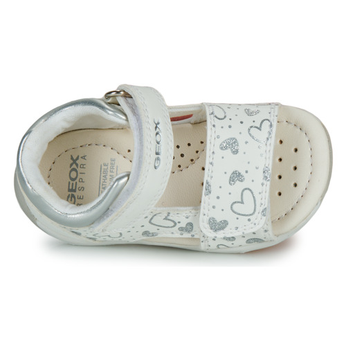 Geox - B SANDAL TAPUZ GIRL - Blanc
