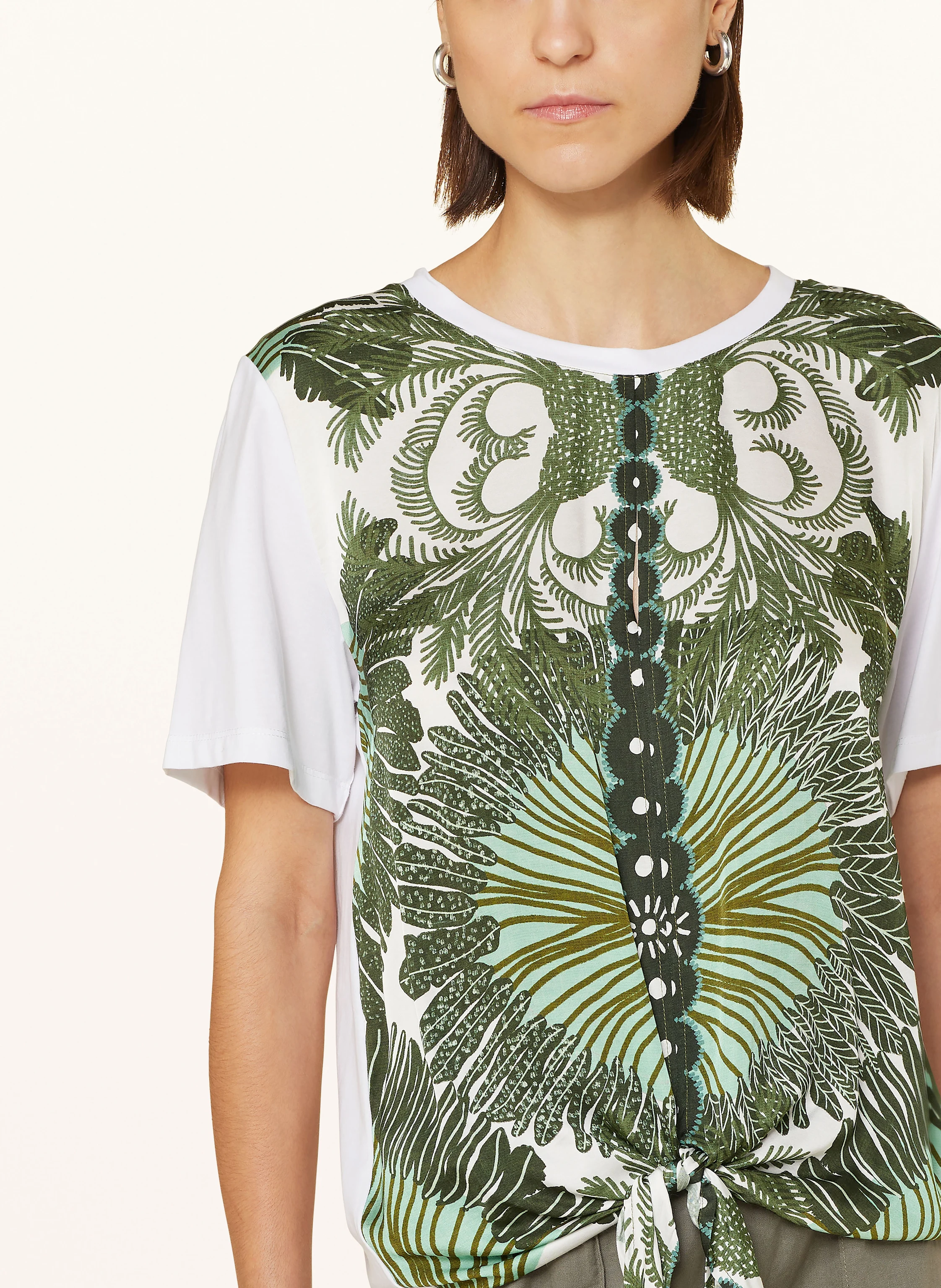 CATNOIR Blusenshirt im Materialmix